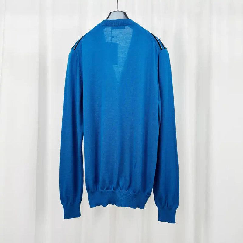 Prada Prada Striped Cardigan in Blue for Men Size US L / EU 52-54 / 3 - 2 Thumbnail