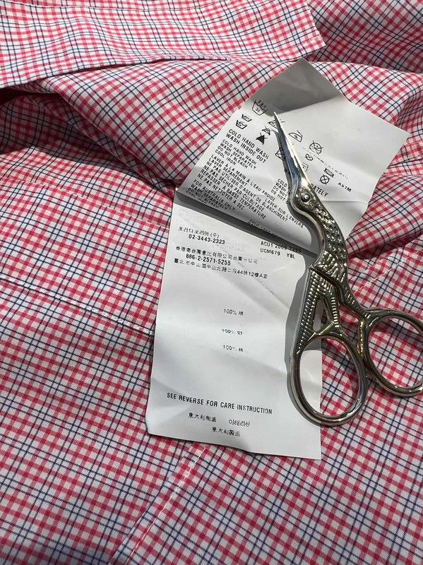 Prada Prada Pink Long Sleeve Cotton Shirt for Men Size US XL / EU 56 / 4 - 3 Thumbnail
