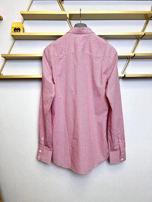 Prada Prada Pink Long Sleeve Cotton Shirt Size US XXL / EU 58 / 5 - 3 Thumbnail