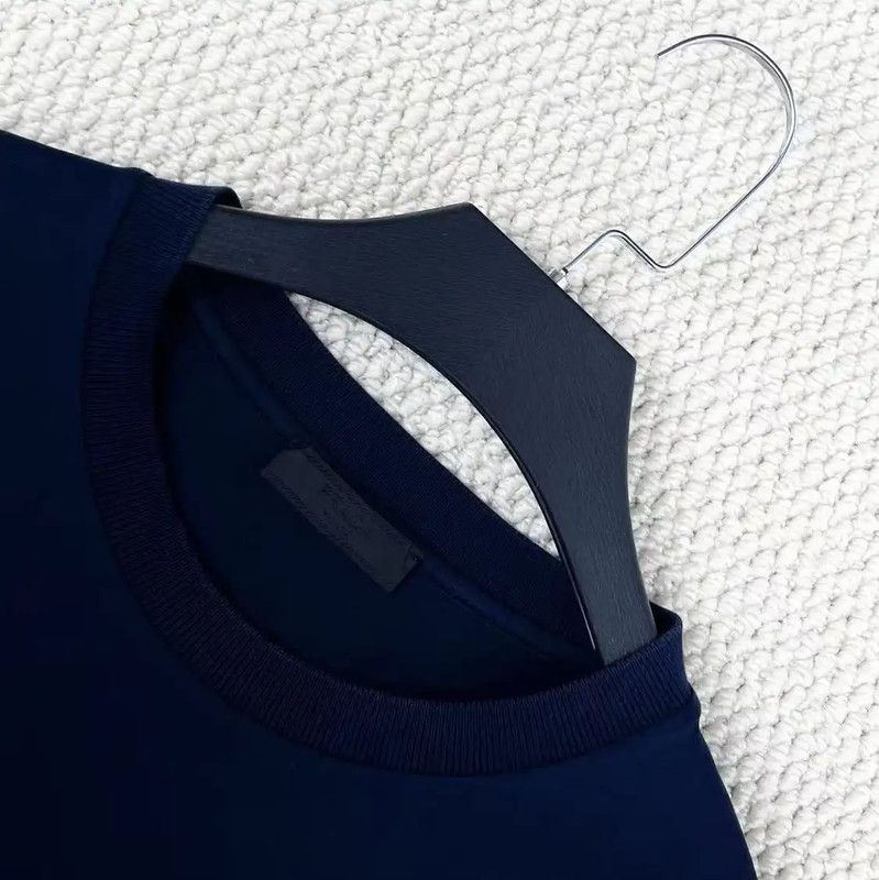Prada Prada Men's Blue Logo T-Shirt for Spring Autumn Size US XXL / EU 58 / 5 - 3 Thumbnail
