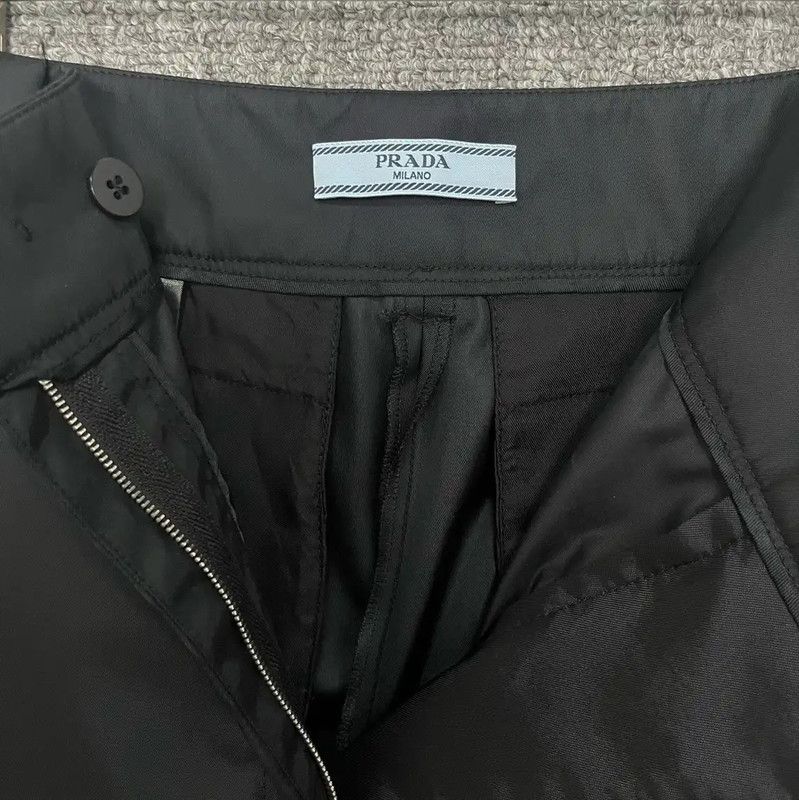Prada Prada Black Nylon Casual Pants for Men Size US 26 / EU 42 - 3 Thumbnail