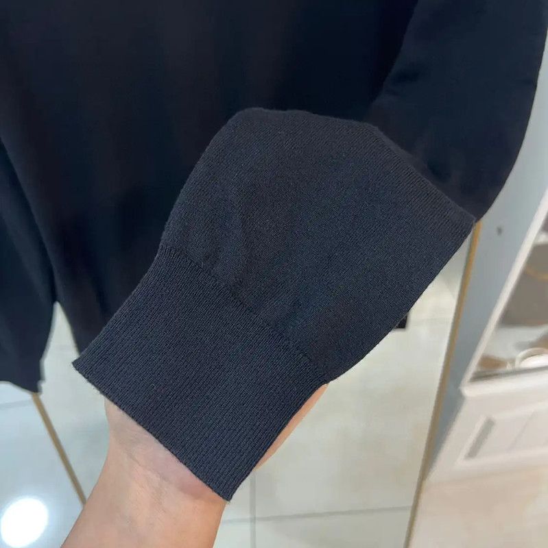 Prada Prada Black Long Sleeve Knitted Shirt Size US S / EU 44-46 / 1 - 3 Thumbnail