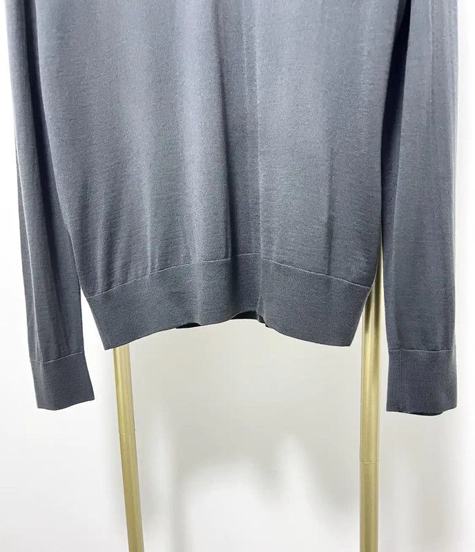 Prada Prada Men's Long Sleeve Wool Knit Sweater Size US M / EU 48-50 / 2 - 2 Thumbnail