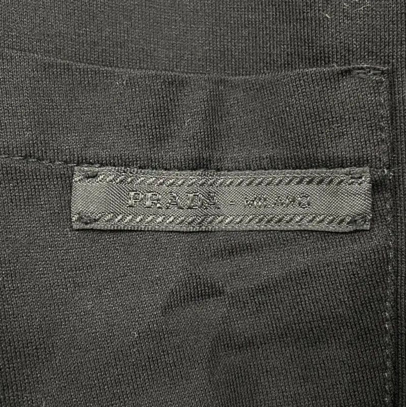 Prada Prada Black Long Sleeve Cotton Shirt for Men Size US L / EU 52-54 / 3 - 4 Thumbnail