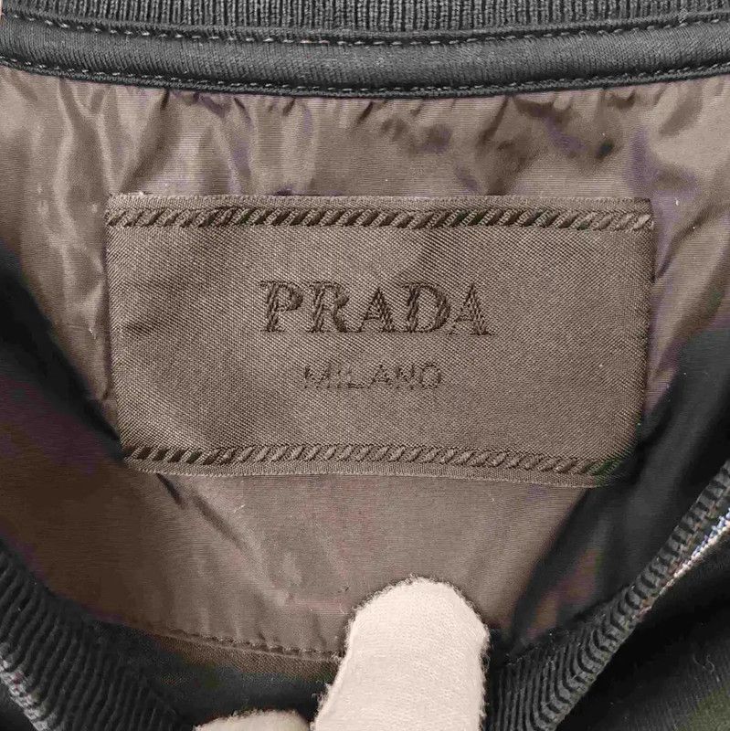 Prada Prada Black Cotton Men's T-Shirt Size US M / EU 48-50 / 2 - 3 Thumbnail
