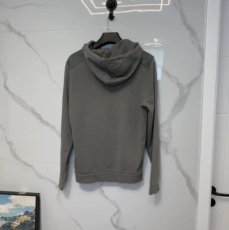 Prada Prada Gray Logo Men's Long Sleeve Hoodie Size US XL / EU 56 / 4 - 2 Thumbnail