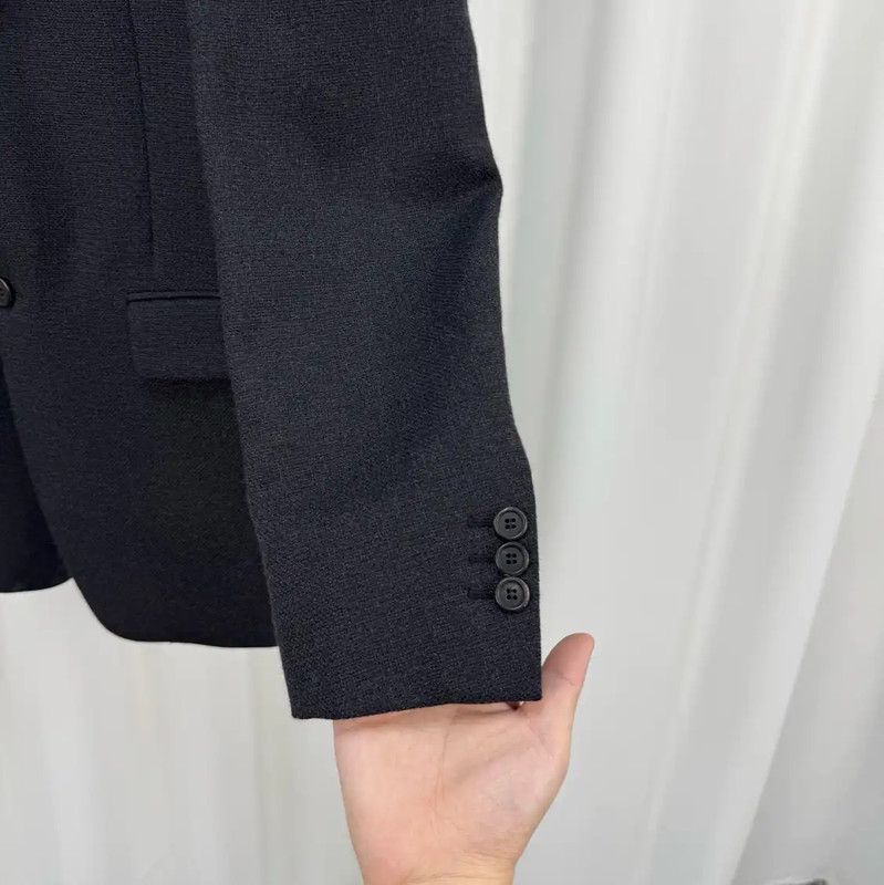 Prada Prada Black Wool Long Sleeve Coat Size US S / EU 44-46 / 1 - 3 Thumbnail
