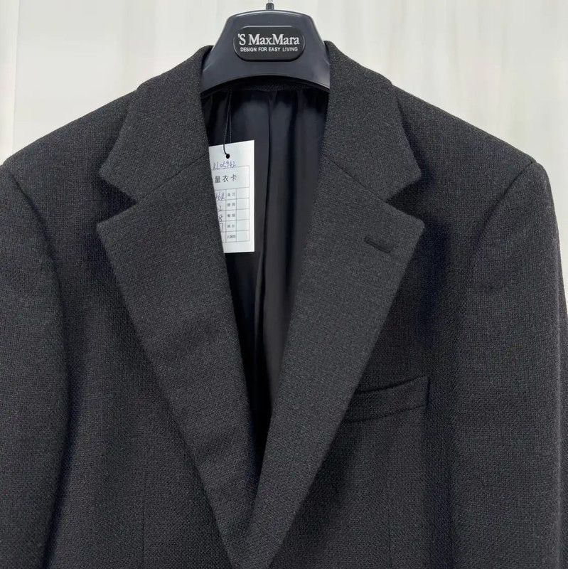 Prada Prada Black Wool Long Sleeve Coat Size US S / EU 44-46 / 1 - 2 Thumbnail