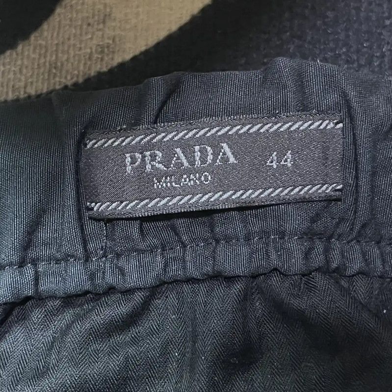 Prada Prada Black Casual Pants for Men Size US 38 / EU 54 - 2 Thumbnail