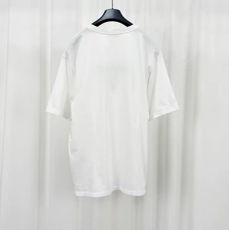 Prada Prada Summer Men's White Logo T-Shirt Size US XL / EU 56 / 4 - 2 Thumbnail