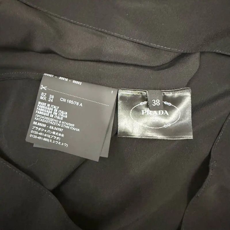 Prada Prada Black Polyester Men's Outerwear Jacket Size US M / EU 48-50 / 2 - 4 Thumbnail