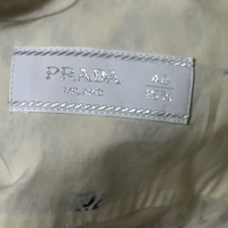 Prada Prada Men's Short Sleeve T-Shirt in White Size US XL / EU 56 / 4 - 4 Thumbnail