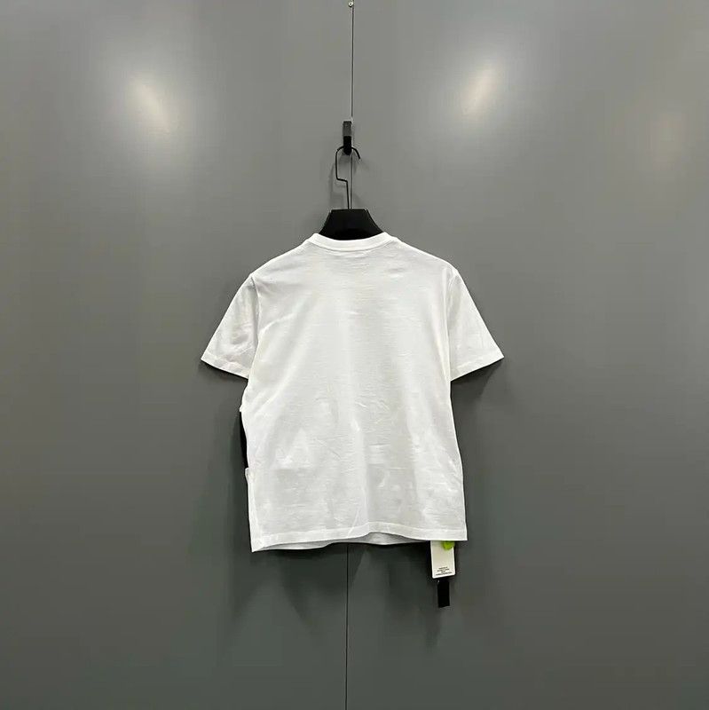 Prada Prada White Cotton Logo Short Sleeve T-Shirt Size US S / EU 44-46 / 1 - 5 Thumbnail
