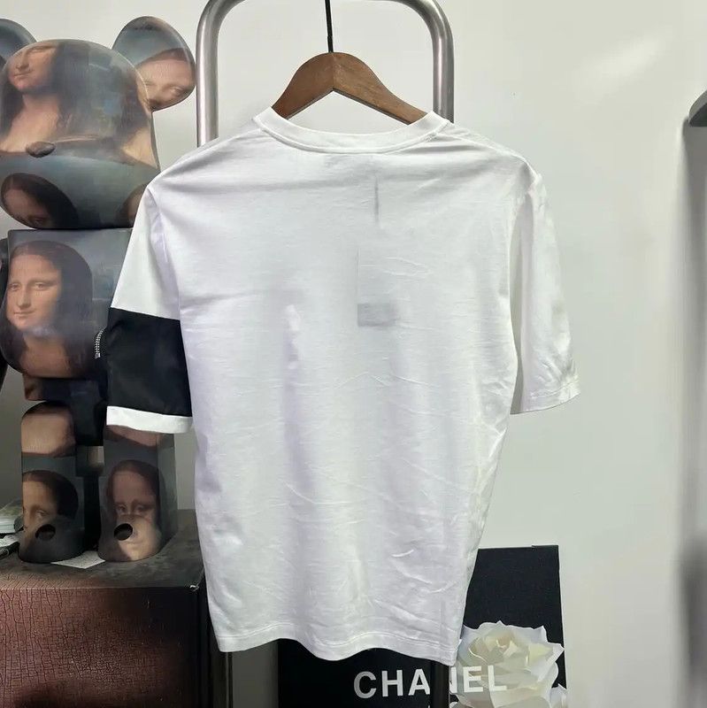 Prada Prada Men's White Cotton T-Shirt Size US S / EU 44-46 / 1 - 2 Thumbnail