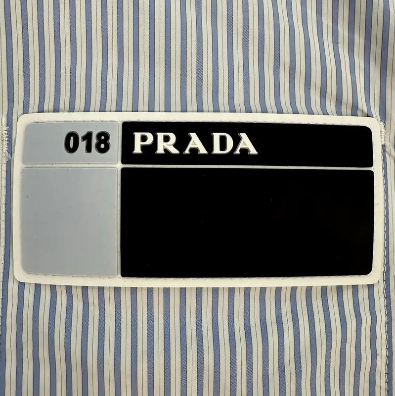 Prada Prada Light Blue Men’s Shirt Size US S / EU 44-46 / 1 - 4 Thumbnail