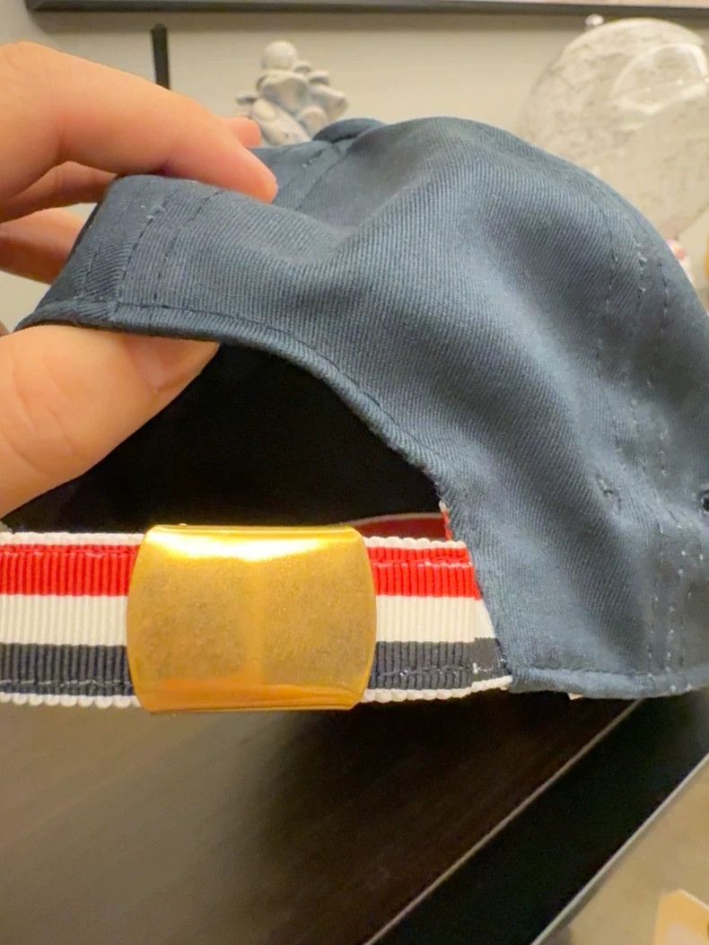 Thom Browne Thom Browne New Navy Baseball Cap - dmc Size ONE SIZE - 2 Thumbnail