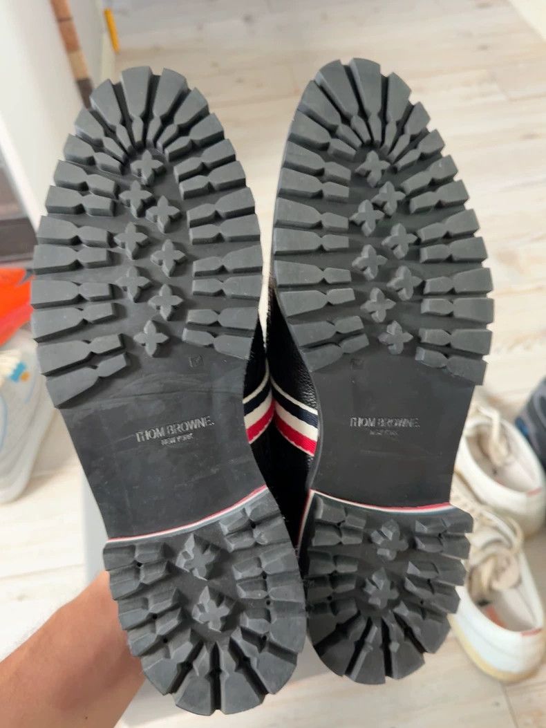 Thom Browne Thom Browne Black Baroque Leather Shoes - dmc Size US 10.5 / EU 43-44 - 3 Thumbnail