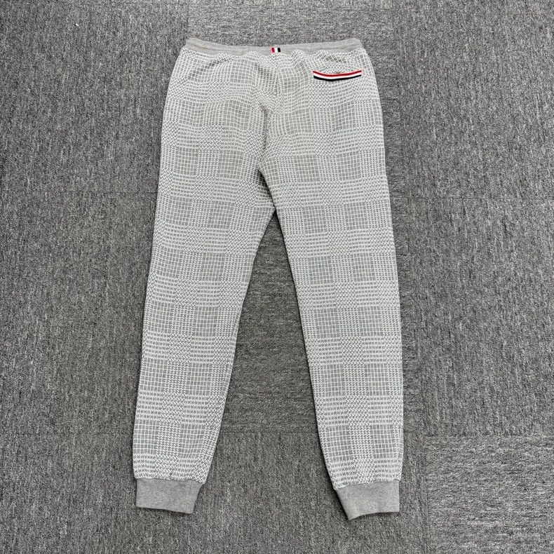 Thom Browne Thom Browne Checked Jogger Pants - dmc Size US 34 / EU 50 - 2 Thumbnail