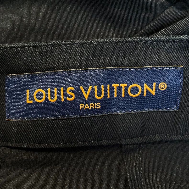 Louis Vuitton Louis Vuitton 2024 Flocked Black Shorts - dmc Size US 35 - 6 Thumbnail