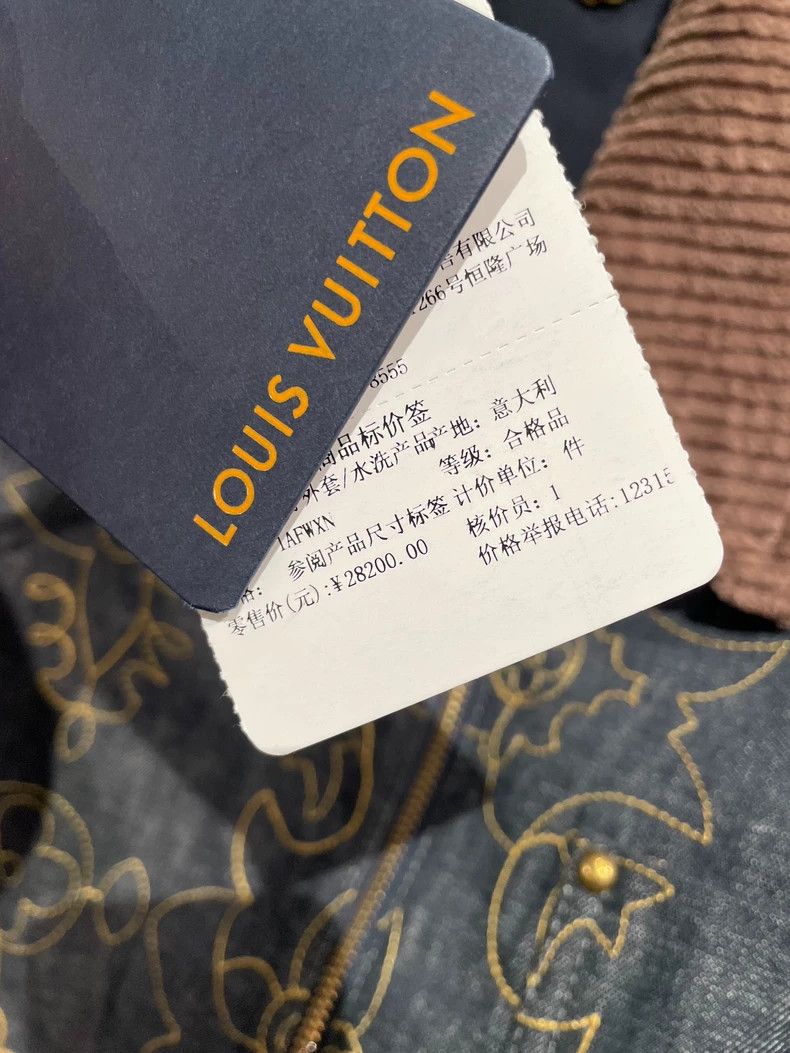 Louis Vuitton LV x Timberland Embroidered Denim Jacket - dmc Size US L / EU 52-54 / 3 - 4 Thumbnail