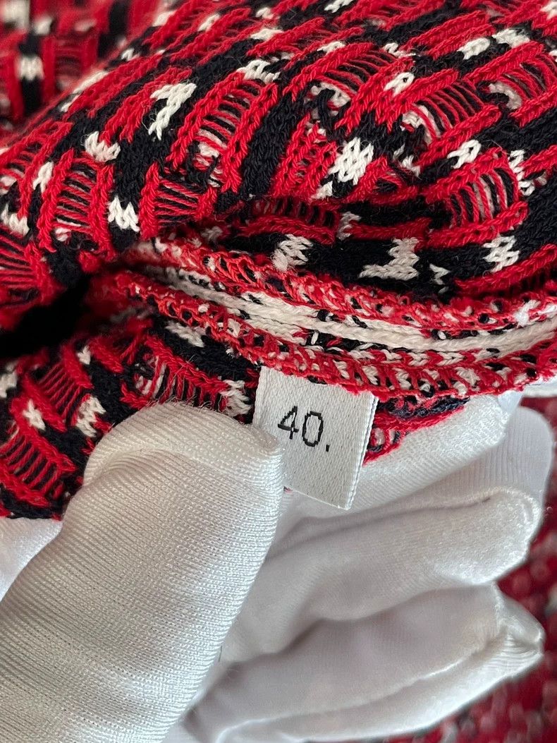 Thom Browne Thom Browne Cotton Check Skirt White - dmc Size US 31 - 6 Thumbnail