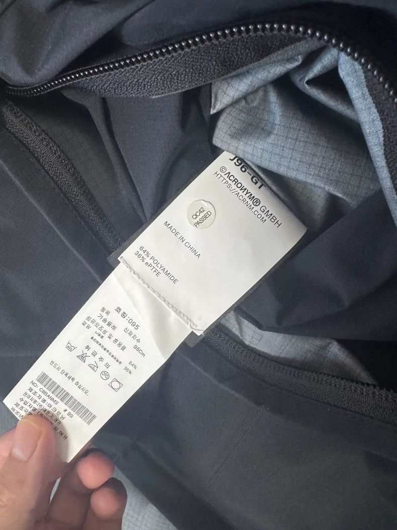 Acronym Acronym j96-gt Jacket with Hat - dmc Size US S / EU 44-46 / 1 - 7 Thumbnail