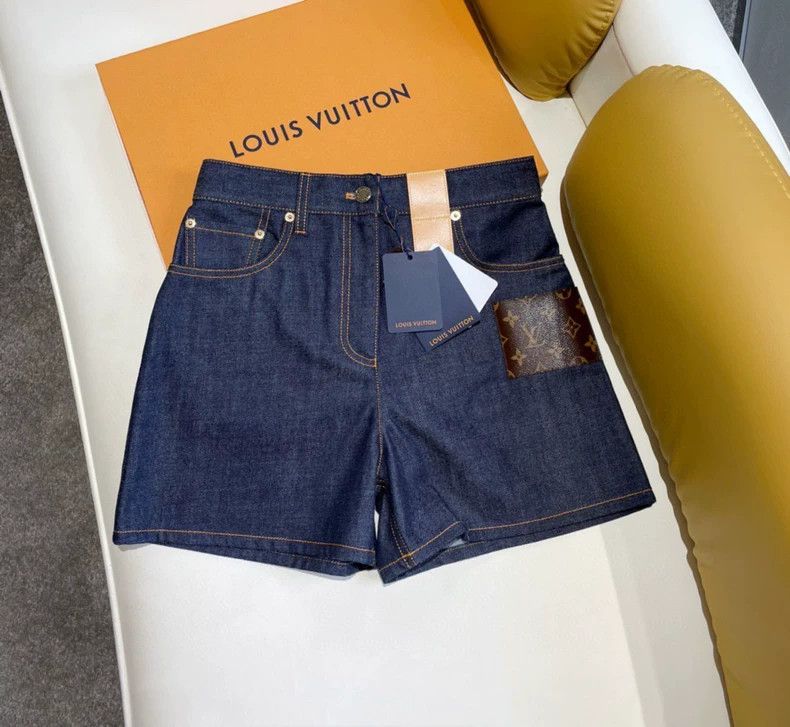 Louis Vuitton Louis Vuitton Blue Denim Shorts - dmc Size US 36 / EU 52 - 6 Thumbnail