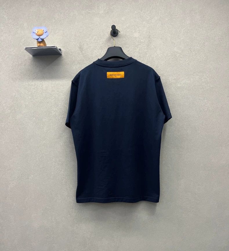Louis Vuitton Louis Vuitton Logo Crew Neck T-Shirt - dmc Size US M / EU 48-50 / 2 - 2 Thumbnail