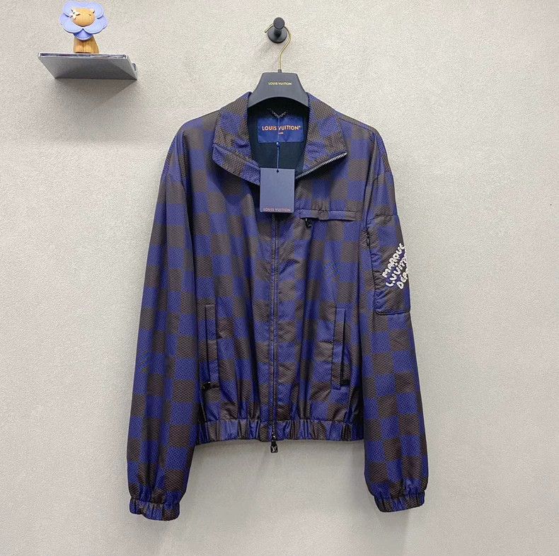 Louis Vuitton Louis Vuitton x Pharrell Blue Jacket - dmc Size US L / EU 52-54 / 3 - 2 Thumbnail