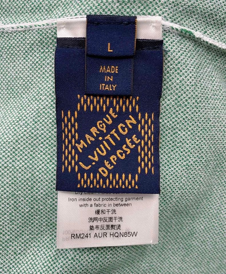 Louis Vuitton Louis Vuitton Green Checkerboard Tee - dmc Size US L / EU 52-54 / 3 - 7 Thumbnail