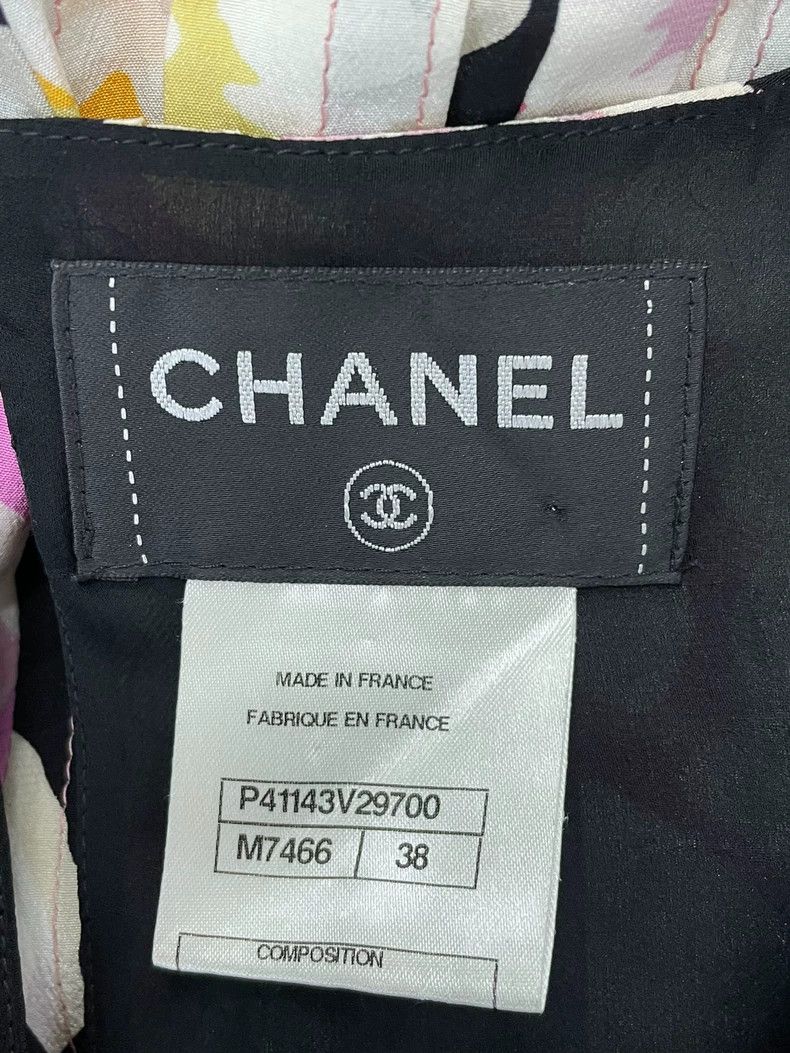 Chanel Chanel Camellia Silk Sleeveless Dress - dmc Size US M / EU 48-50 / 2 - 4 Thumbnail