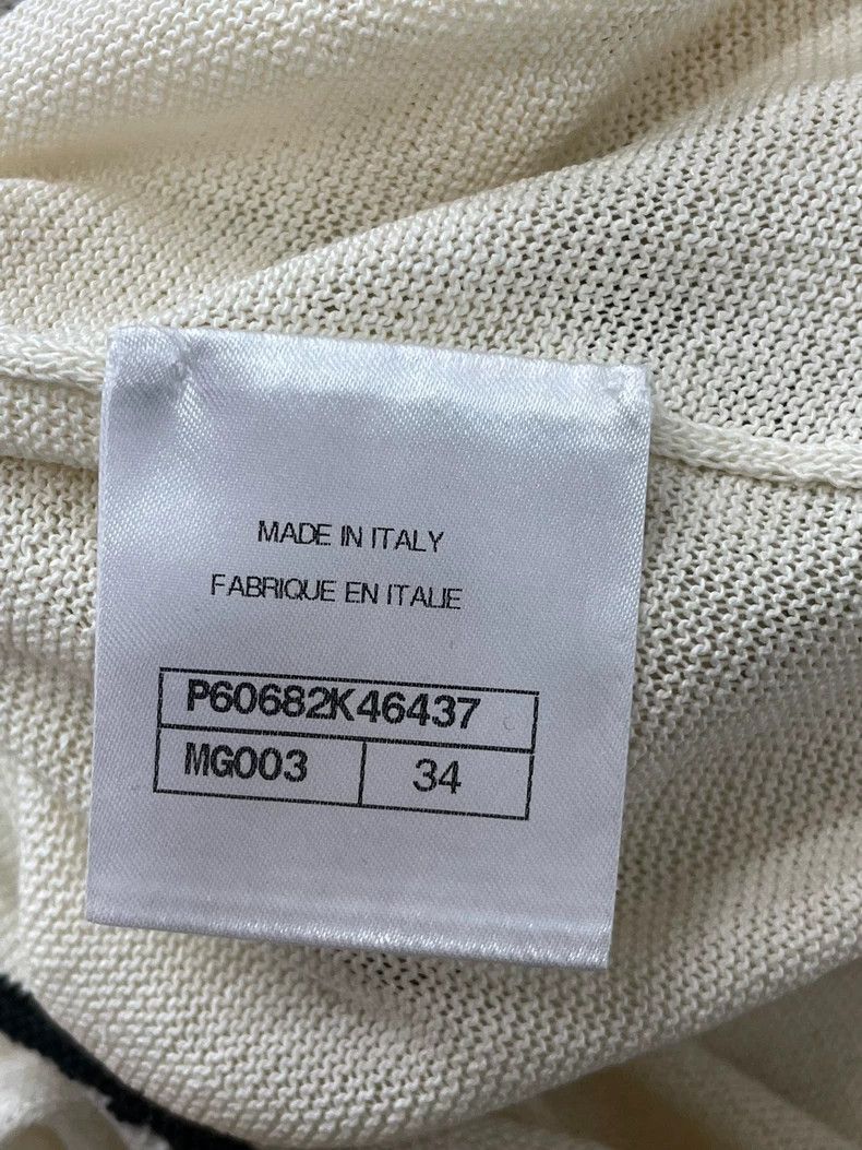 Chanel Chanel White Black Knit Dress - dmc Size US M / EU 48-50 / 2 - 5 Thumbnail