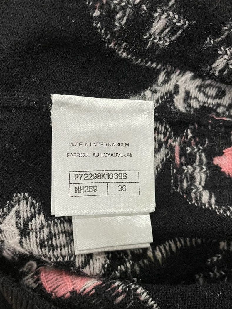 Chanel Chanel Multi-Pattern Cashmere Sweater - dmc Size US M / EU 48-50 / 2 - 5 Thumbnail