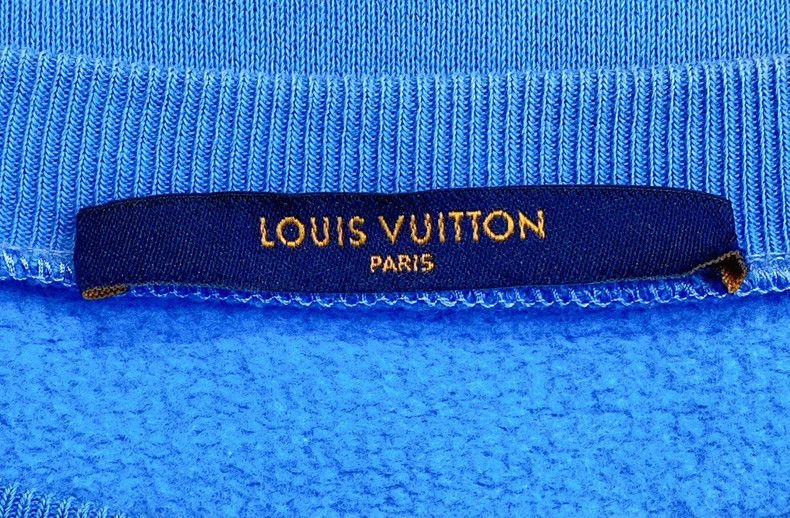 Louis Vuitton Louis Vuitton Blue Print Sweatshirt - dmc Size US M / EU 48-50 / 2 - 6 Thumbnail