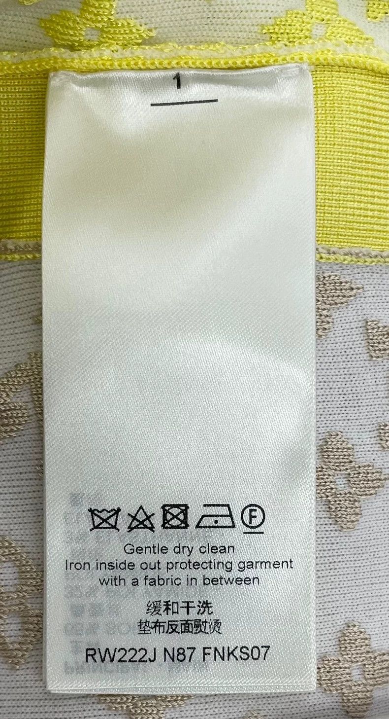 Louis Vuitton Louis Vuitton Yellow Logo Print Short-Sleeve T-Shirt - dmc Size US XS / EU 42 / 0 - 7 Thumbnail
