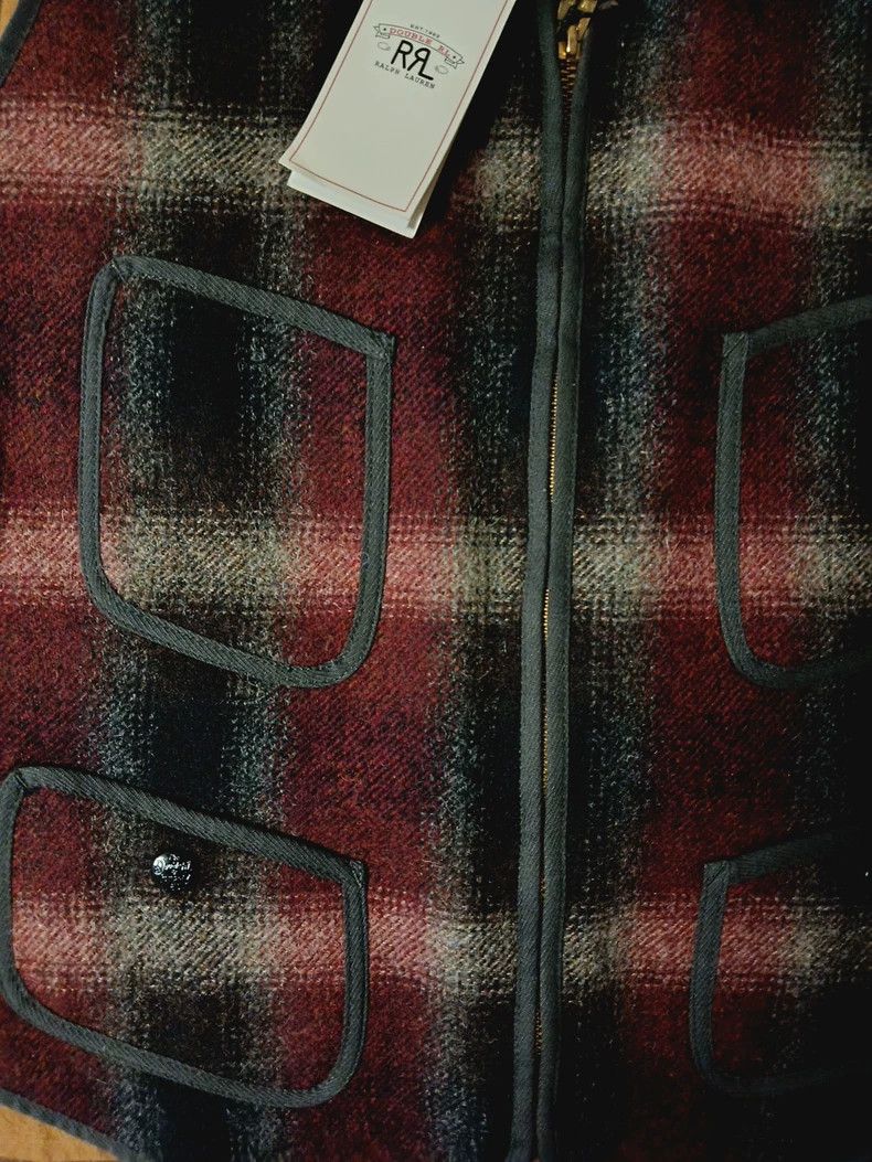 RRL Ralph Lauren RRL Ralph Lauren Plaid Wool Vest - dmc Size US M / EU 48-50 / 2 - 3 Thumbnail
