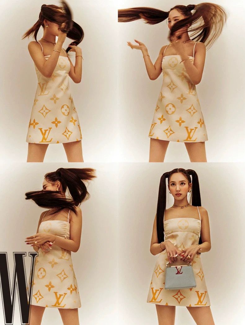 Louis Vuitton LV Cream Sling Short Dress - dmc Size US XS / EU 42 / 0 - 7 Thumbnail