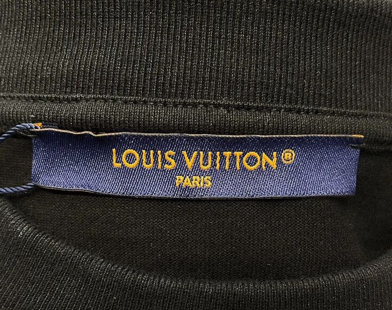 Louis Vuitton Louis Vuitton Black Short Sleeve T-Shirt - dmc Size US L / EU 52-54 / 3 - 6 Thumbnail