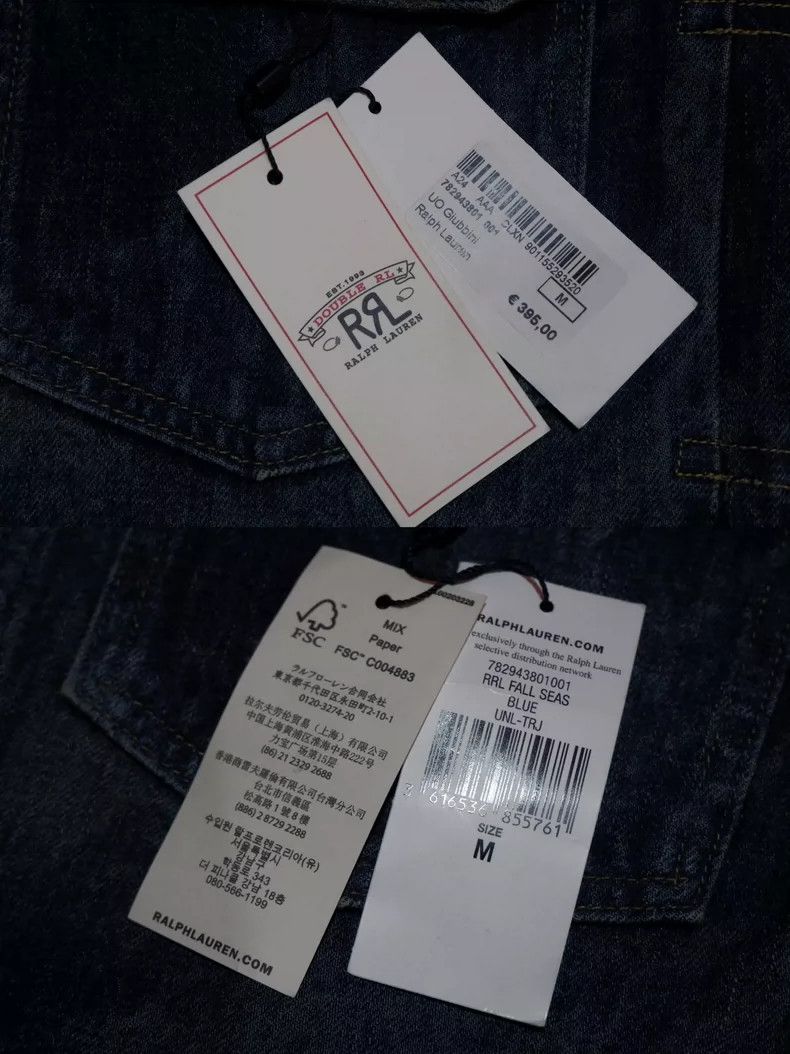 RRL Ralph Lauren RRL Westview Distressed Denim Jacket - dmc Size US M / EU 48-50 / 2 - 6 Thumbnail