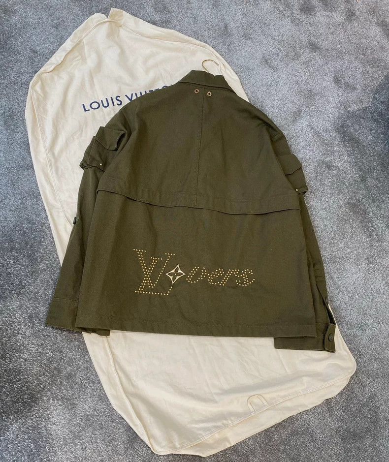 Louis Vuitton LV Satin Embroidered Utility Jacket - dmc Size US M / EU 48-50 / 2 - 3 Thumbnail