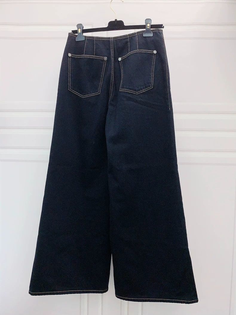 Chanel Chanel Denim Wide-Leg Pants - dmc Size US 31 - 2 Thumbnail