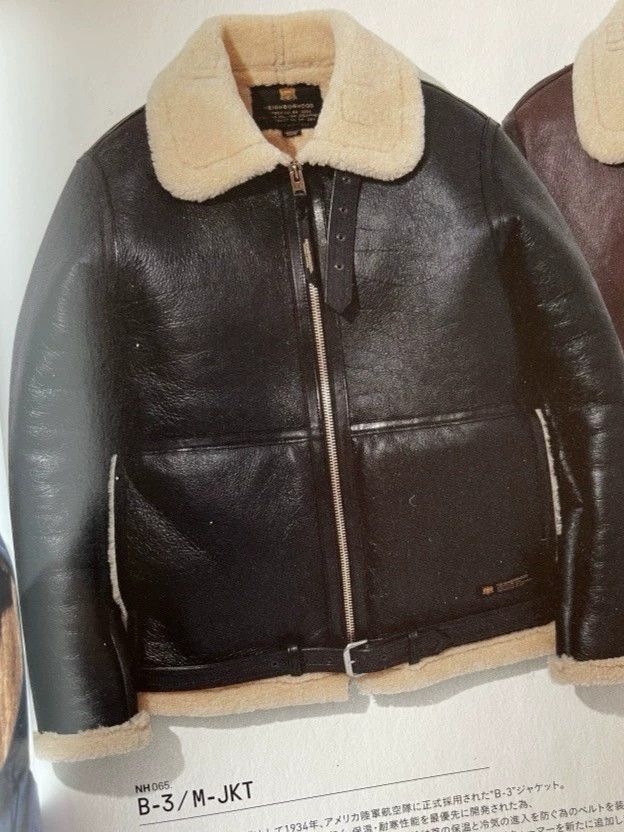 Neighborhood NBHD Shearling Leather Jacket - dmc Size US M / EU 48-50 / 2 - 8 Thumbnail
