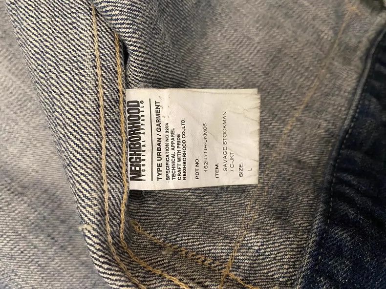 Neighborhood Neighborhood 16AW Denim Jacket - dmc Size US L / EU 52-54 / 3 - 3 Thumbnail
