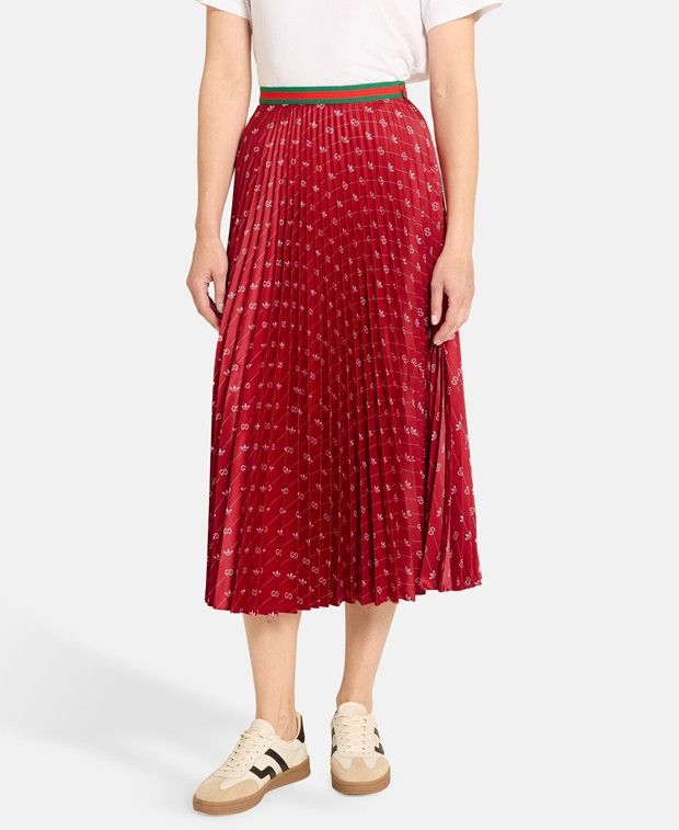 Adidas × Gucci Pleated skirt Size 36" / US 14 / IT 50 - 2 Thumbnail