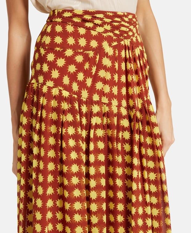 Diane von Furstenberg Maxi-skirt Size 38" / US 16 / IT 52 - 3 Thumbnail