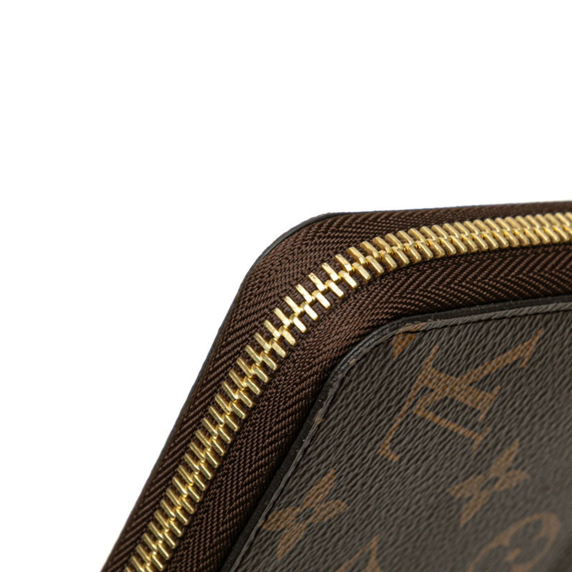 Louis Vuitton Louis Vuitton Monogram Zippy Wallet, Round Zipper Long Wallet M42616, Brown, Women's, LOUIS VUITTON Size ONE SIZE - 4 Thumbnail