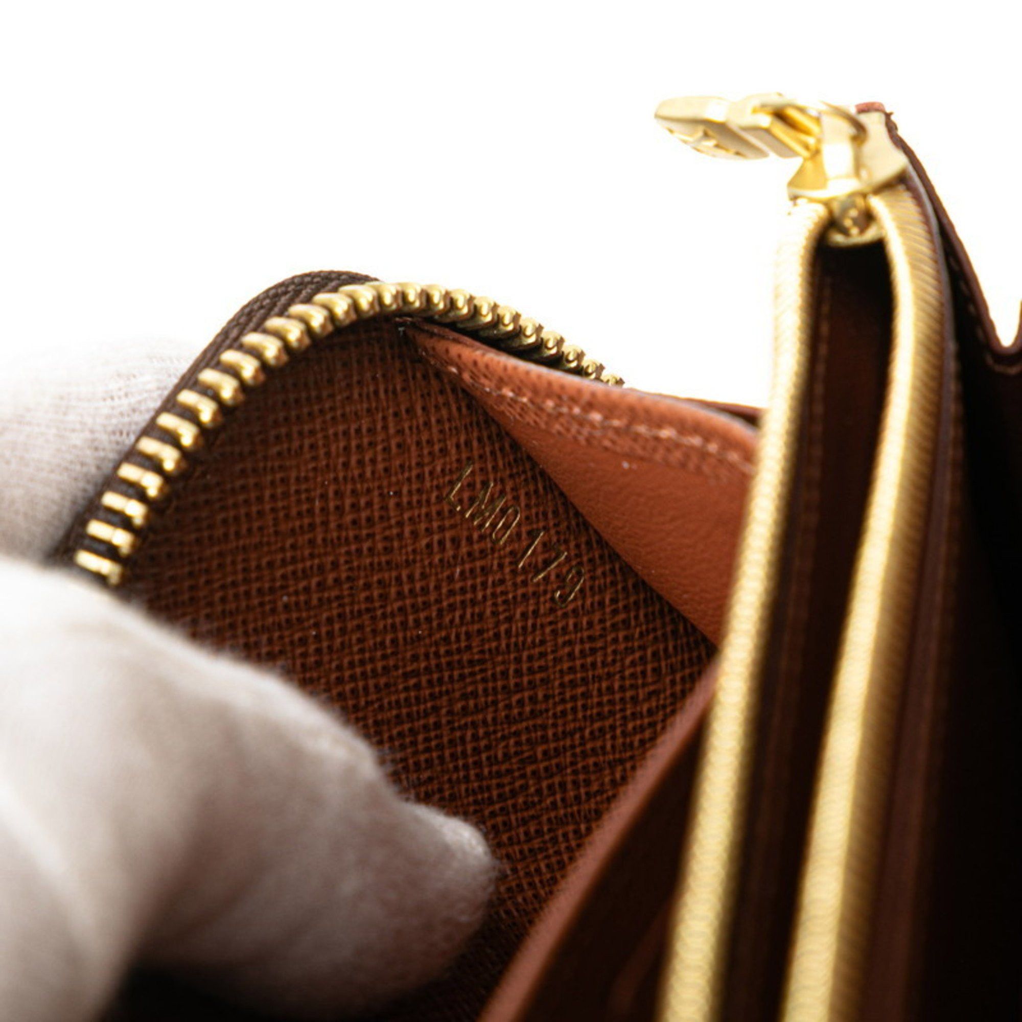 Louis Vuitton Louis Vuitton Monogram Zippy Wallet, Round Zipper Long Wallet M42616, Brown, Women's, LOUIS VUITTON Size ONE SIZE - 10 Thumbnail