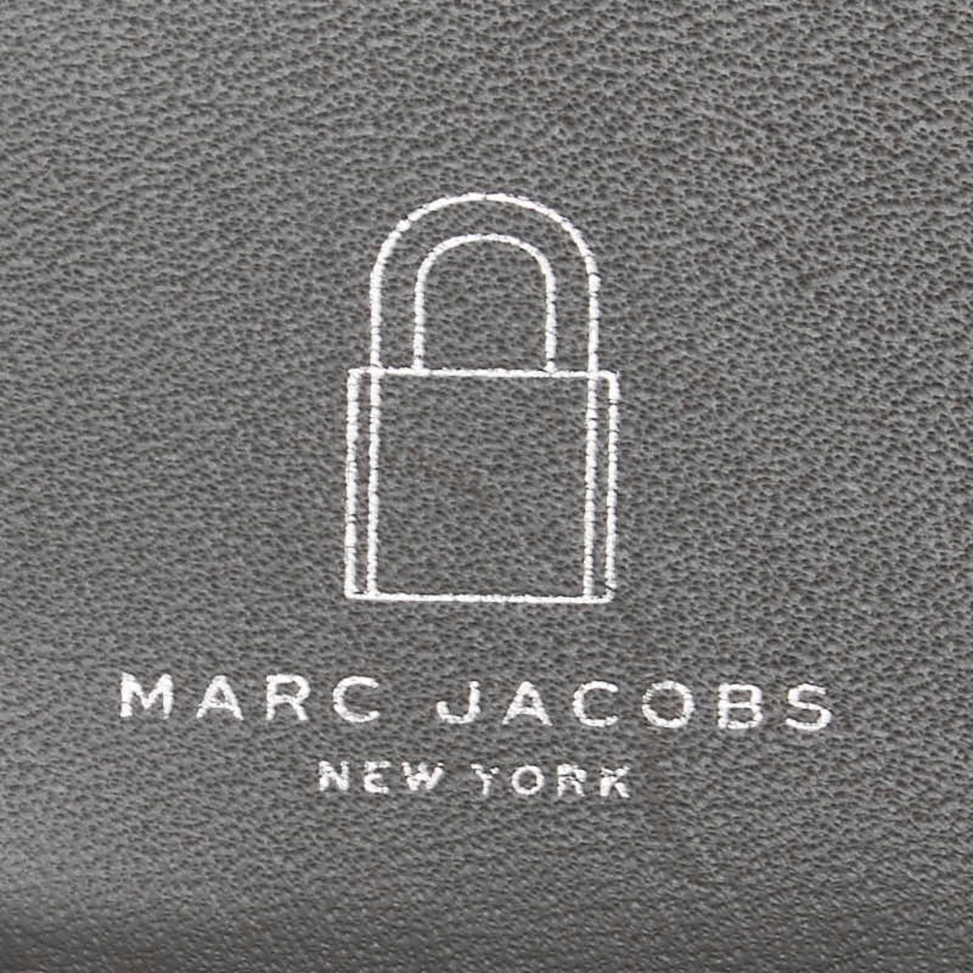 Marc Jacobs Marc Jacobs logo bifold wallet in gray leather for women. Size ONE SIZE - 8 Thumbnail