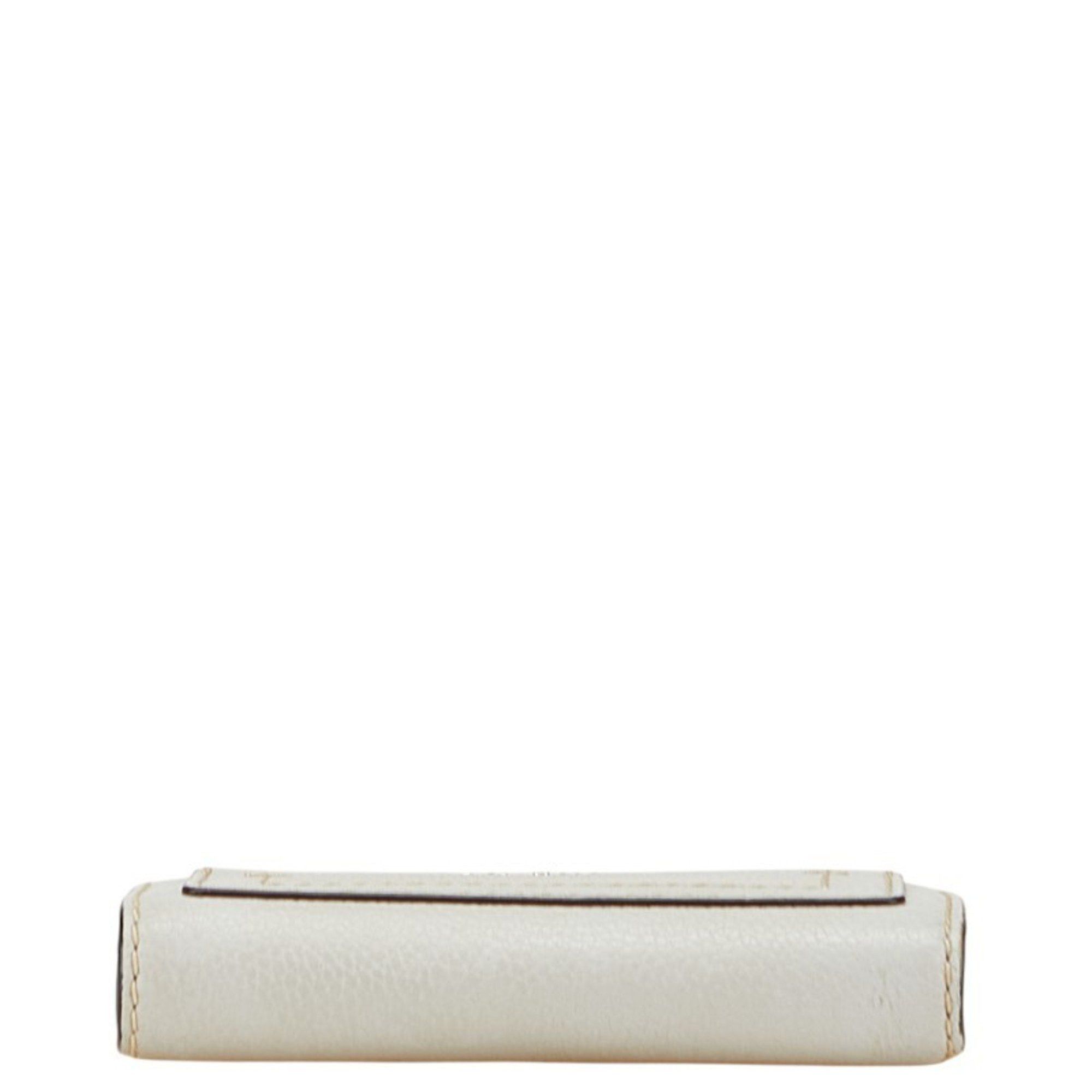 Marc Jacobs Marc Jacobs logo bifold wallet in gray leather for women. Size ONE SIZE - 3 Thumbnail