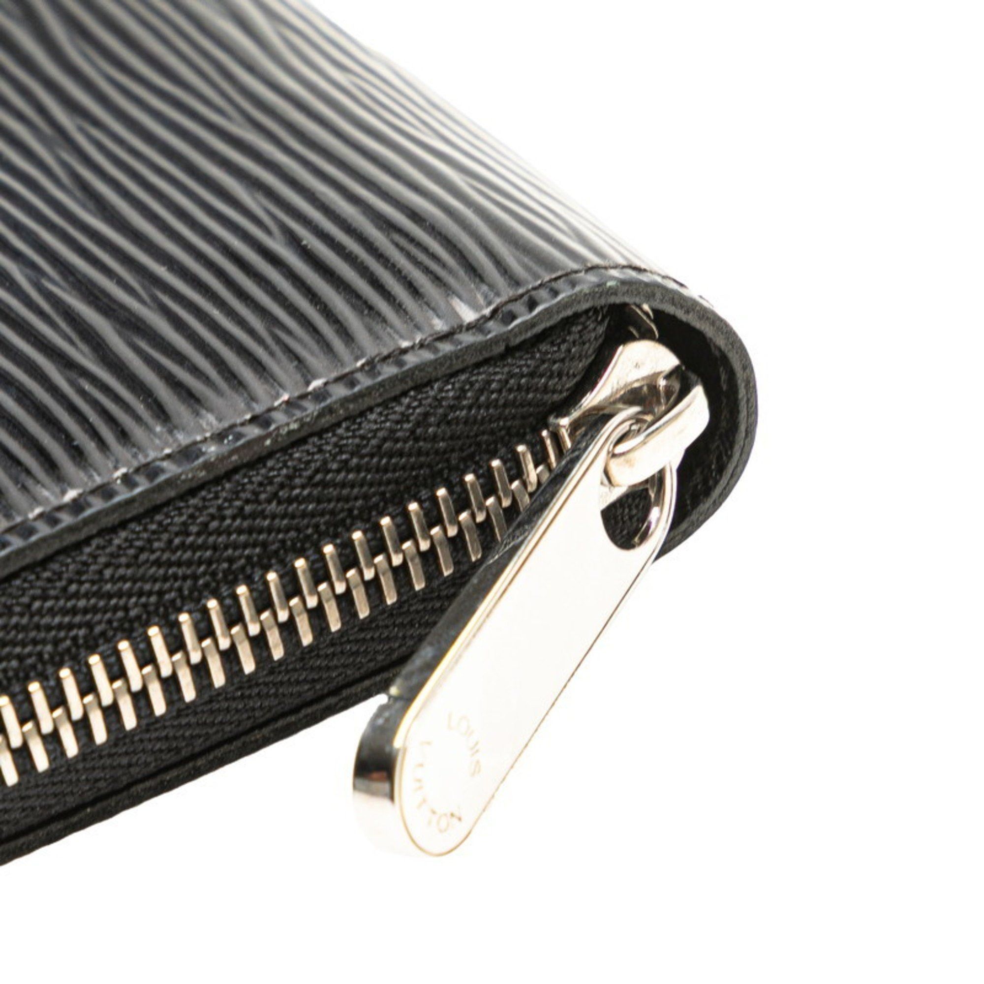 Louis Vuitton Louis Vuitton Epi Zippy Wallet, Round Zipper Long Wallet M60072, Black Leather, Women's, LOUIS VUITTON Size ONE SIZE - 6 Thumbnail